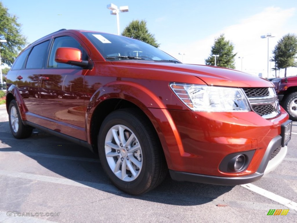 Copper Pearl 2013 Dodge Journey SXT Exterior Photo #71011934