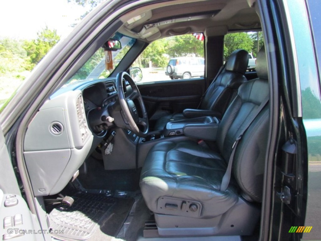 Graphite Interior 2001 GMC Sierra 3500 SLT Extended Cab 4x4 Dually Photo #71012651