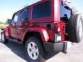 Deep Cherry Red Crystal Pearl - Wrangler Unlimited Sahara 4x4 Photo No. 2