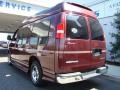 2005 Berry Red Metallic Chevrolet Express 1500 Passenger Van  photo #4