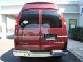 2005 Berry Red Metallic Chevrolet Express 1500 Passenger Van  photo #5