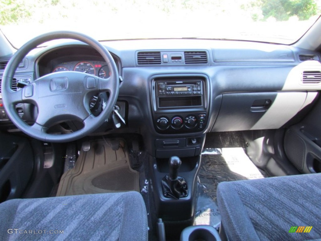 2001 Honda CR-V EX 4WD Dark Gray Dashboard Photo #71013977