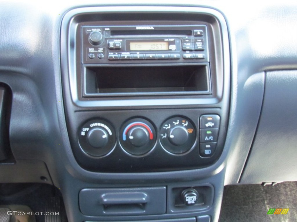 2001 Honda CR-V EX 4WD Controls Photos