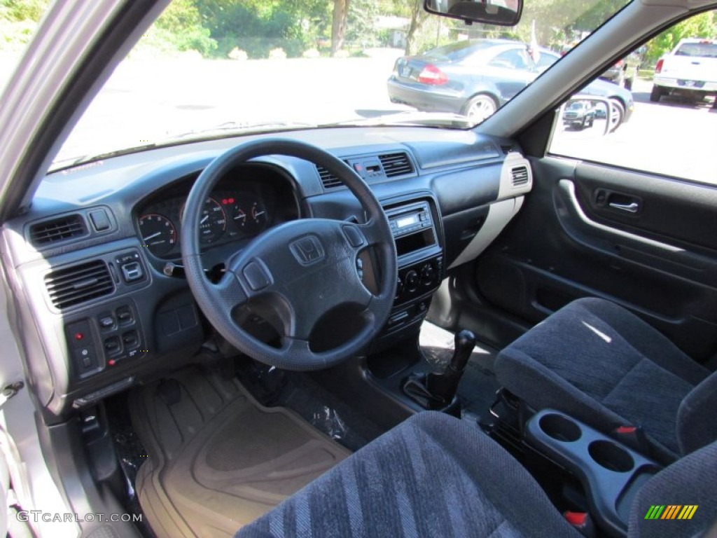 Dark Gray Interior 2001 Honda CR-V EX 4WD Photo #71014015