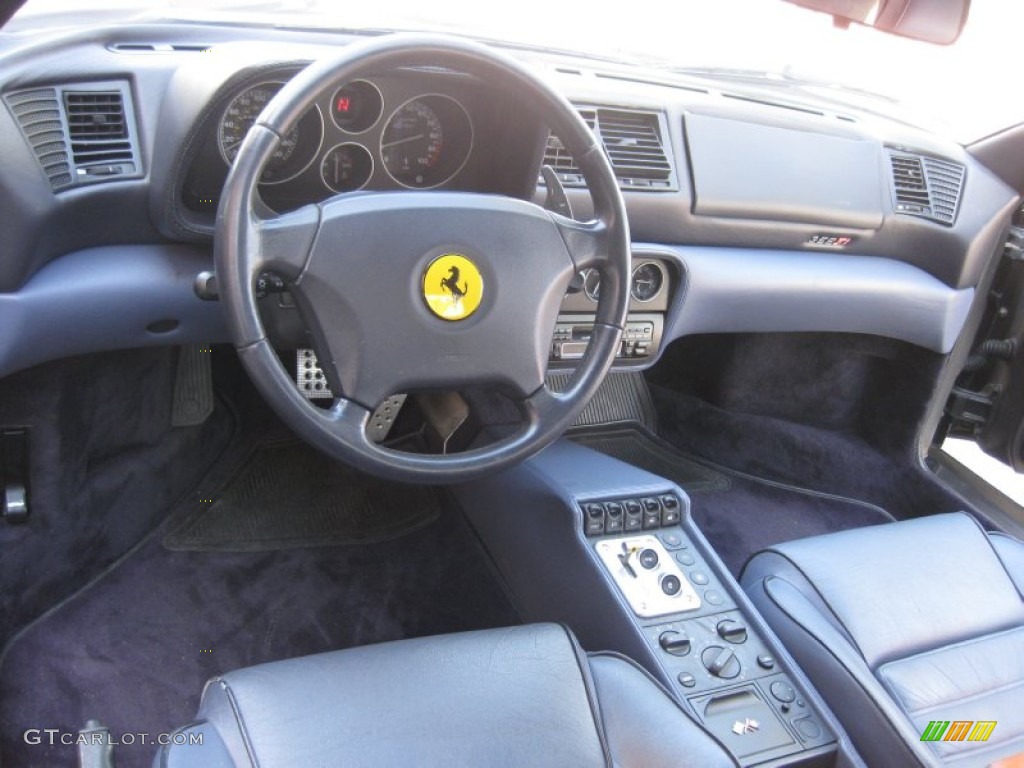 1999 Ferrari 355 F1 Spider Navy Blue Dashboard Photo #71014373