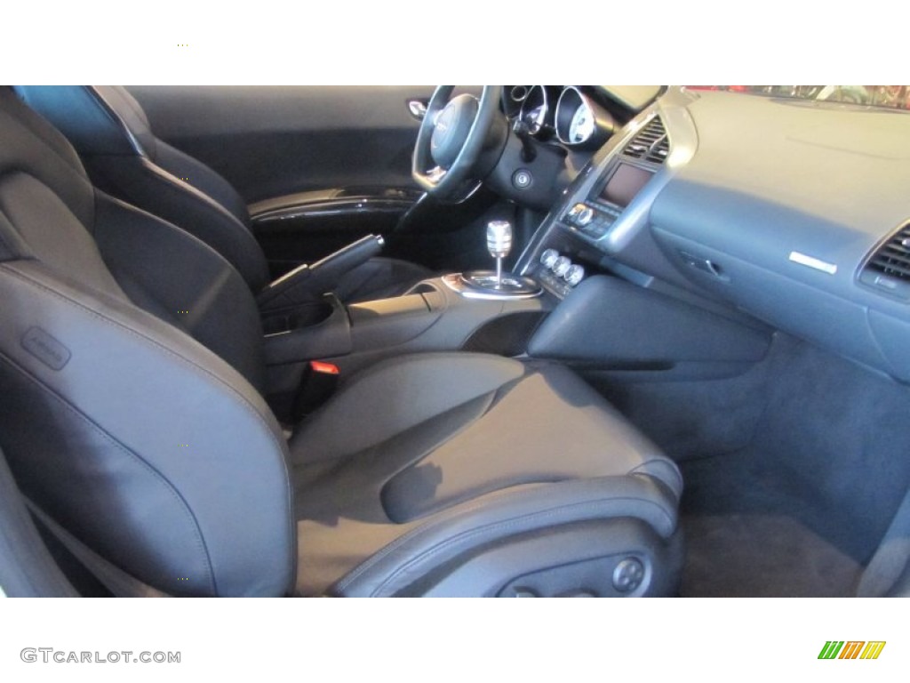 Black Fine Nappa Leather Interior 2011 Audi R8 5.2 FSI quattro Photo #71014664