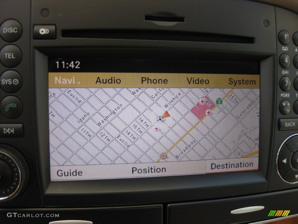 2009 Mercedes-Benz SL 550 Roadster Navigation Photo #71015090