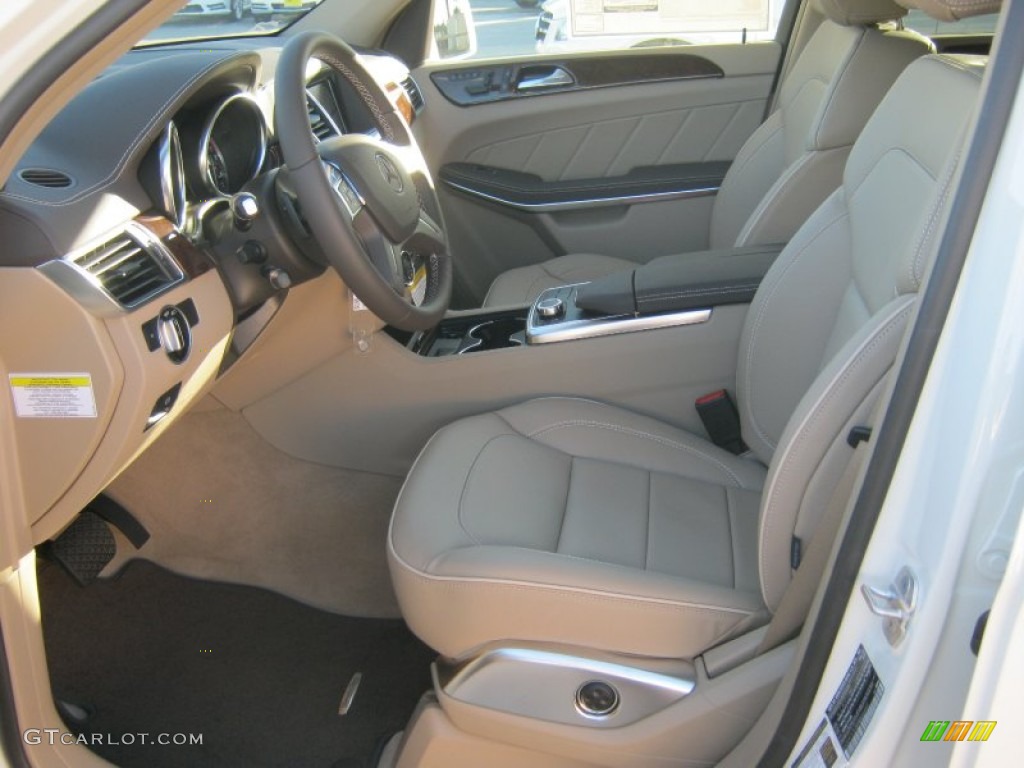 Almond Beige Interior 2013 Mercedes Benz Gl 450 4matic Photo