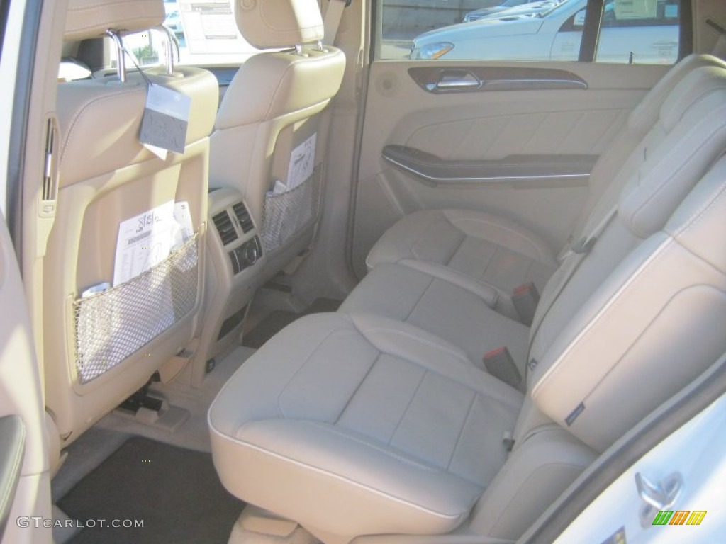 Almond Beige Interior 2013 Mercedes-Benz GL 450 4Matic Photo #71015270