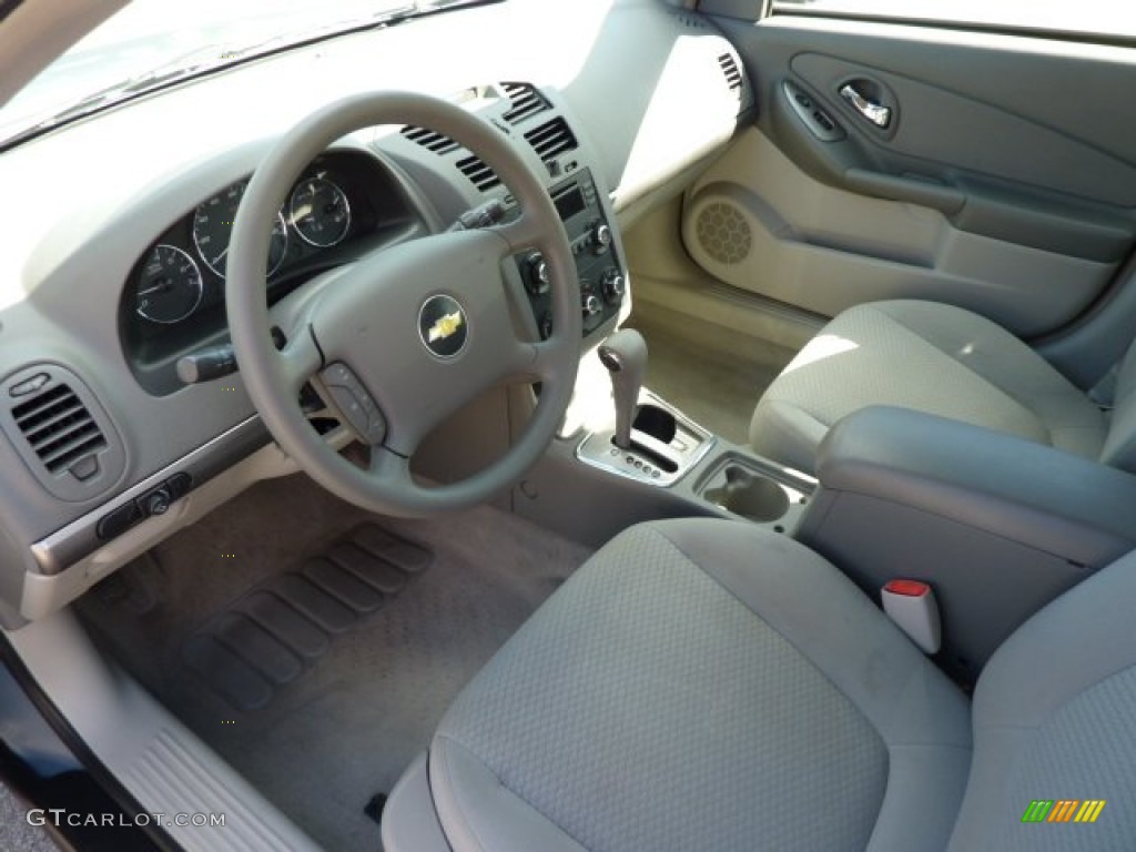 2007 Malibu LS Sedan - Golden Pewter Metallic / Titanium Gray photo #16