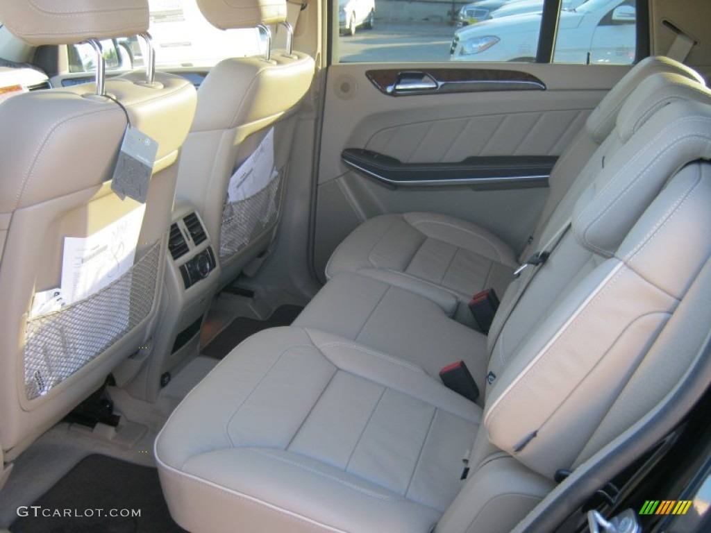 Almond Beige Interior 2013 Mercedes-Benz GL 450 4Matic Photo #71015360