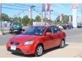 2010 Tropical Red Kia Rio LX Sedan  photo #1