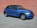 2005 Electric Blue Pearl Chrysler PT Cruiser Touring Turbo Convertible  photo #2