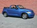 Electric Blue Pearl - PT Cruiser Touring Turbo Convertible Photo No. 13