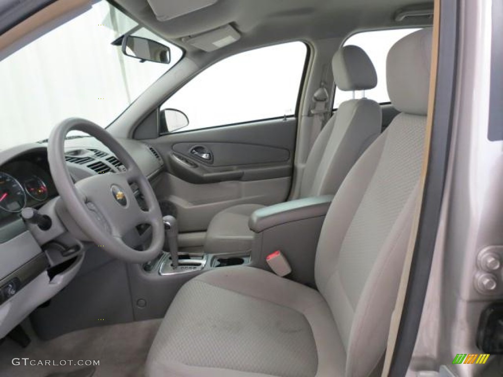 2007 Malibu LS Sedan - Silverstone Metallic / Titanium Gray photo #8