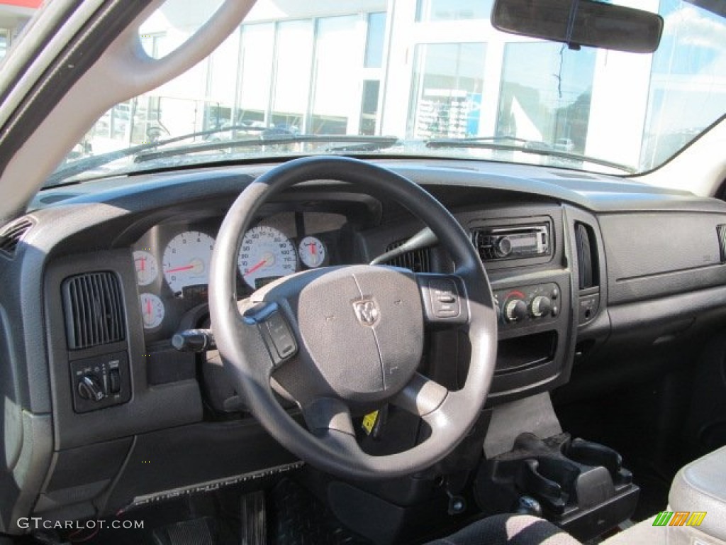 2004 Ram 1500 SLT Regular Cab 4x4 - Atlantic Blue Pearl / Dark Slate Gray photo #15