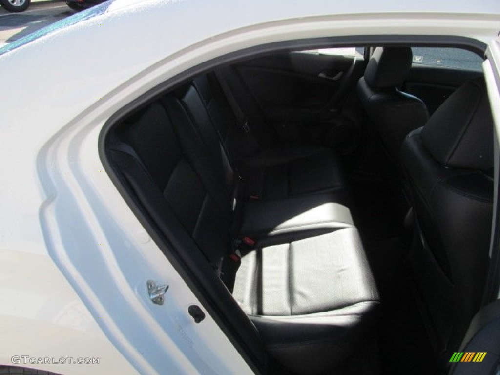 2010 TSX Sedan - Premium White Pearl / Ebony photo #13