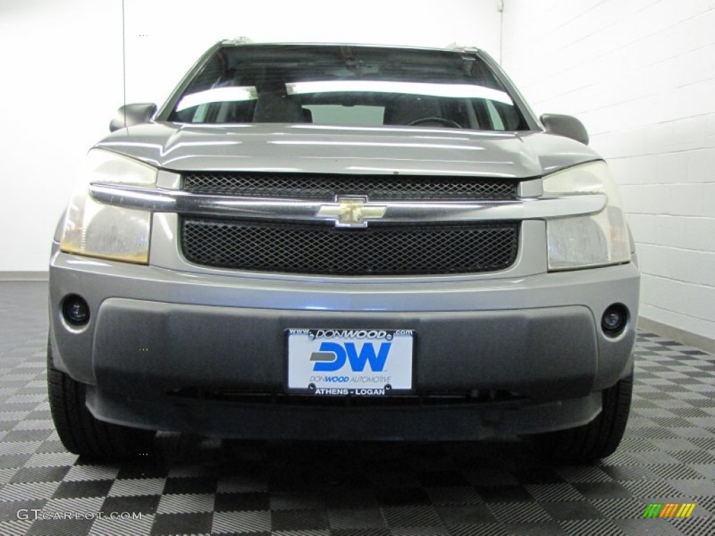 2005 Equinox LT AWD - Dark Silver Metallic / Light Gray photo #3