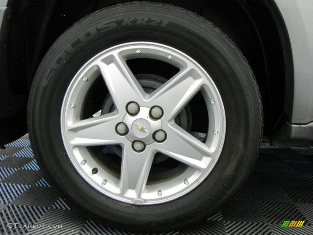 2005 Equinox LT AWD - Dark Silver Metallic / Light Gray photo #26