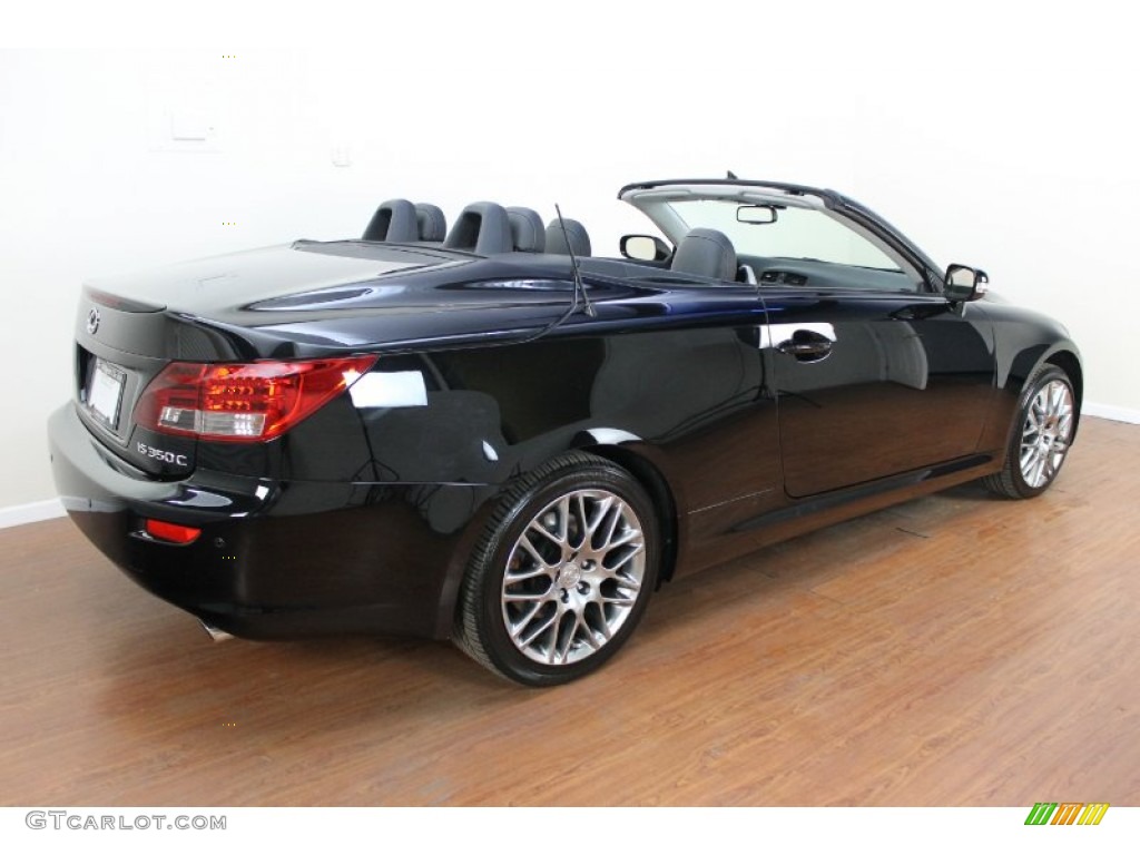 2011 Lexus IS 350C Convertible Rear 3/4 View Photo #71019638