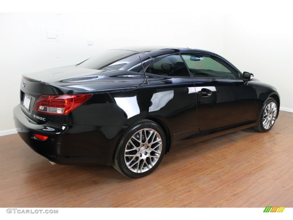 Rear 3/4 View 2011 Lexus IS 350C Convertible Parts