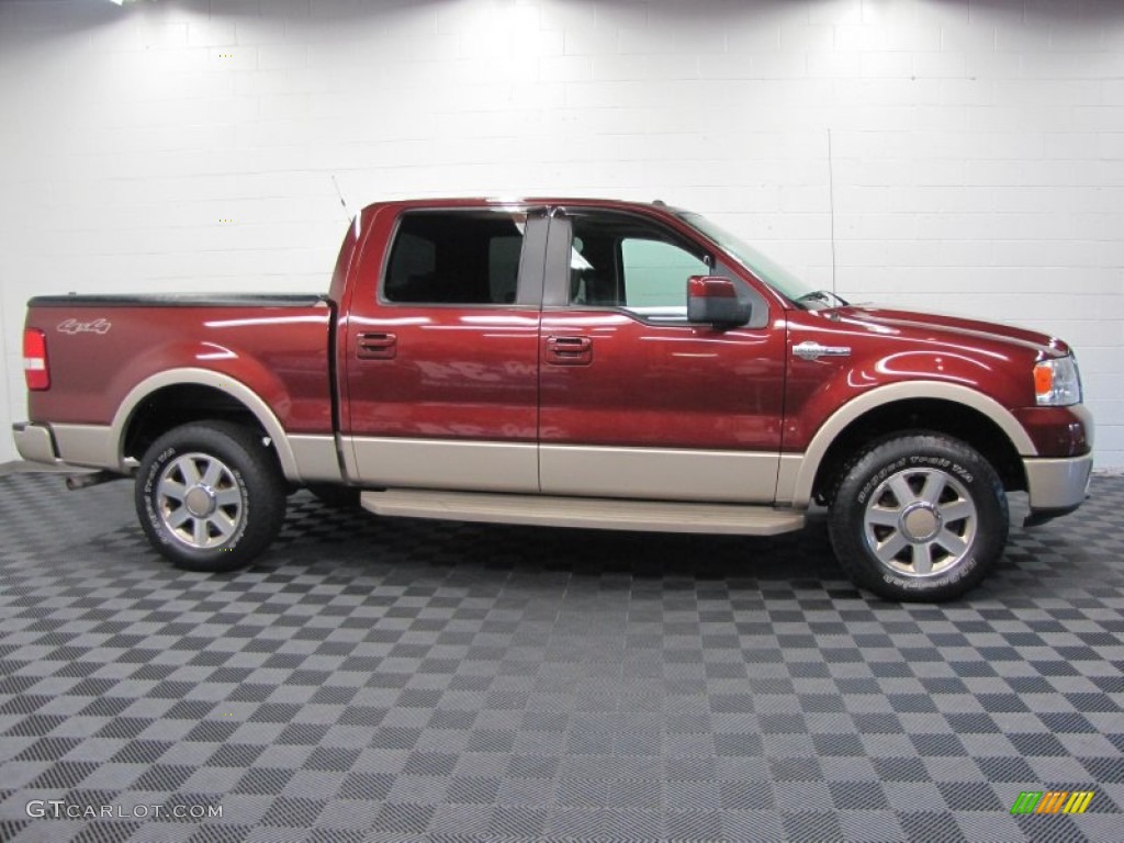 Dark Copper Metallic 2007 Ford F150 FX4 SuperCrew 4x4 Exterior Photo #71019722
