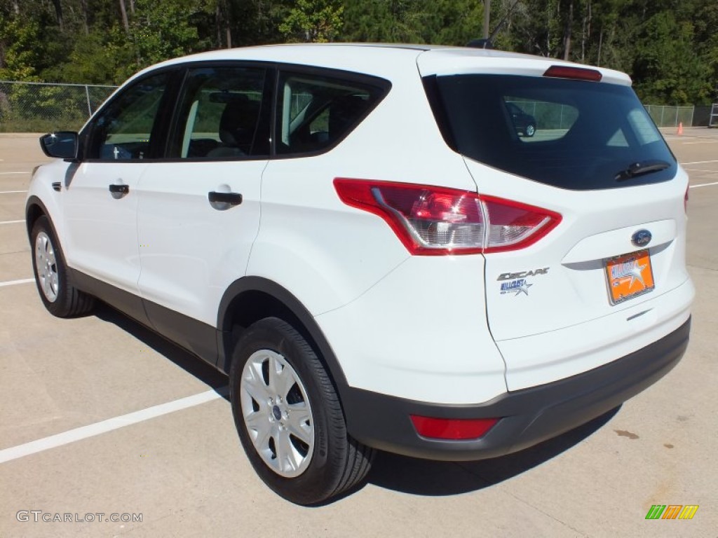 2013 Escape S - Oxford White / Charcoal Black photo #7