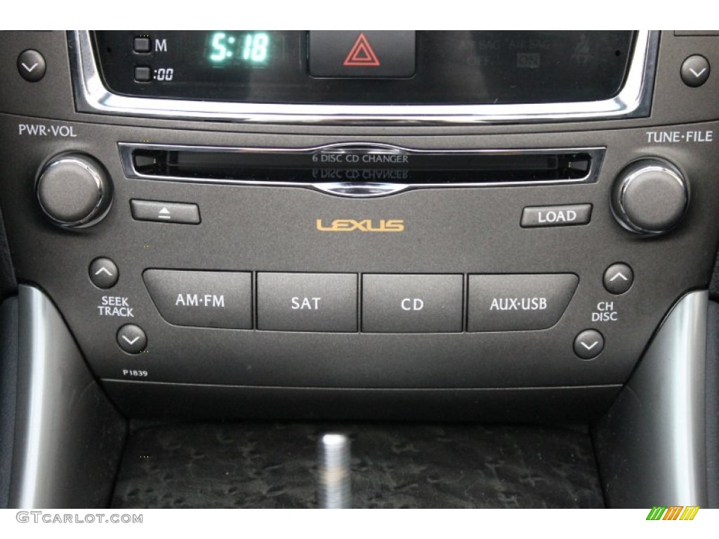 2011 Lexus IS 350C Convertible Controls Photo #71019899