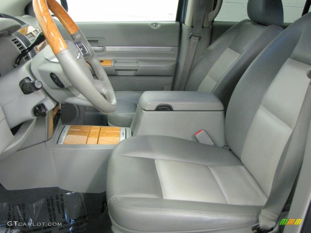 2007 Aspen Limited HEMI 4WD - Marine Blue Pearl / Dark Slate Gray/Light Slate Gray photo #10