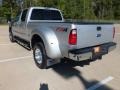 2012 Ingot Silver Metallic Ford F350 Super Duty Lariat Crew Cab 4x4 Dually  photo #7