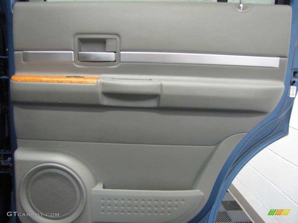 2007 Aspen Limited HEMI 4WD - Marine Blue Pearl / Dark Slate Gray/Light Slate Gray photo #19