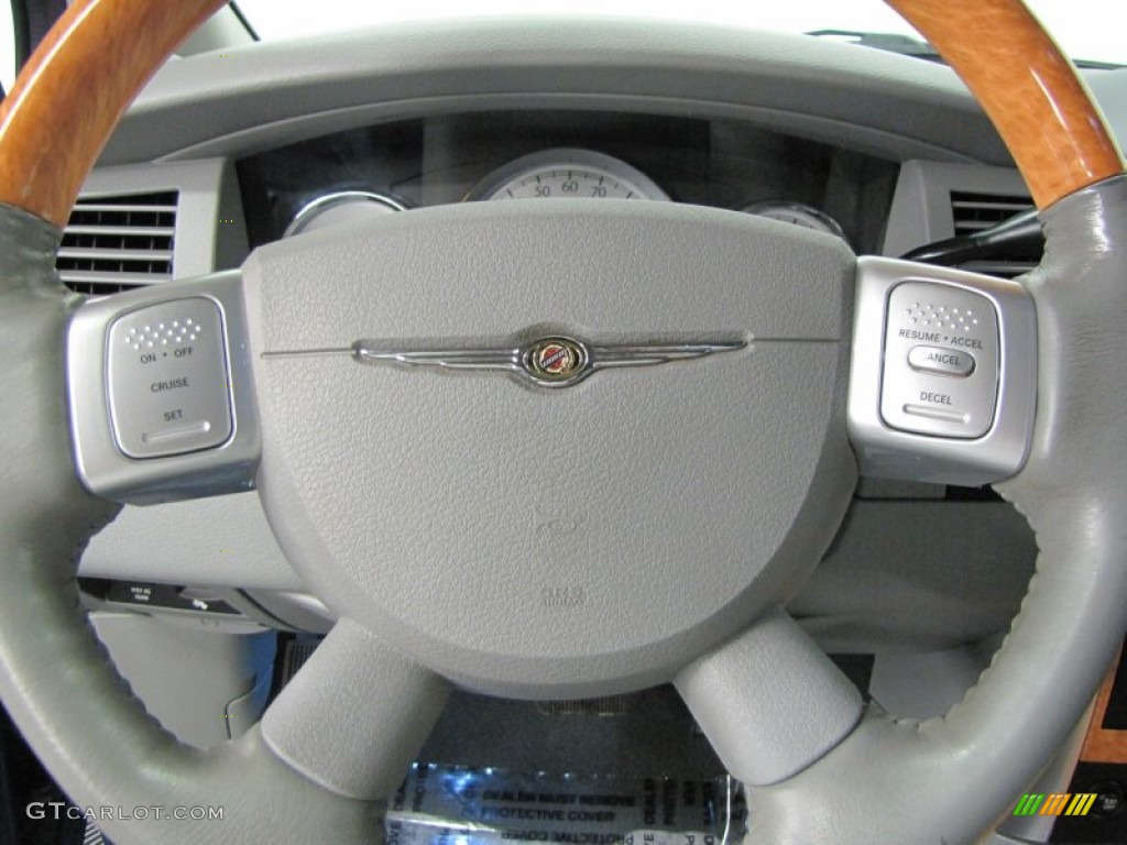 2007 Aspen Limited HEMI 4WD - Marine Blue Pearl / Dark Slate Gray/Light Slate Gray photo #21