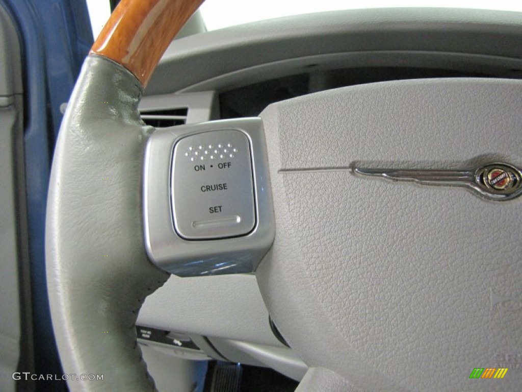 2007 Aspen Limited HEMI 4WD - Marine Blue Pearl / Dark Slate Gray/Light Slate Gray photo #22