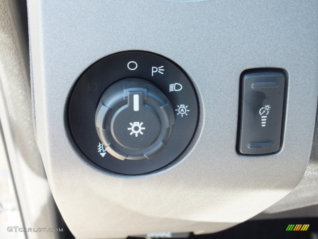 2012 Ford F350 Super Duty Lariat Crew Cab 4x4 Dually Controls Photo #71020160