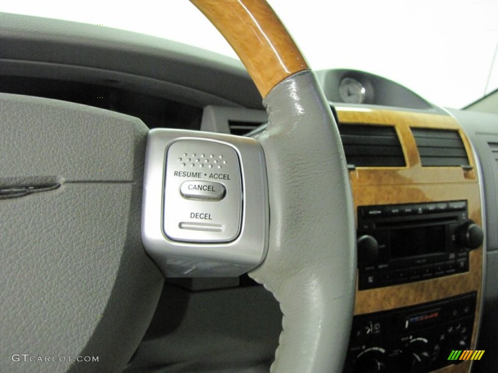 2007 Aspen Limited HEMI 4WD - Marine Blue Pearl / Dark Slate Gray/Light Slate Gray photo #23