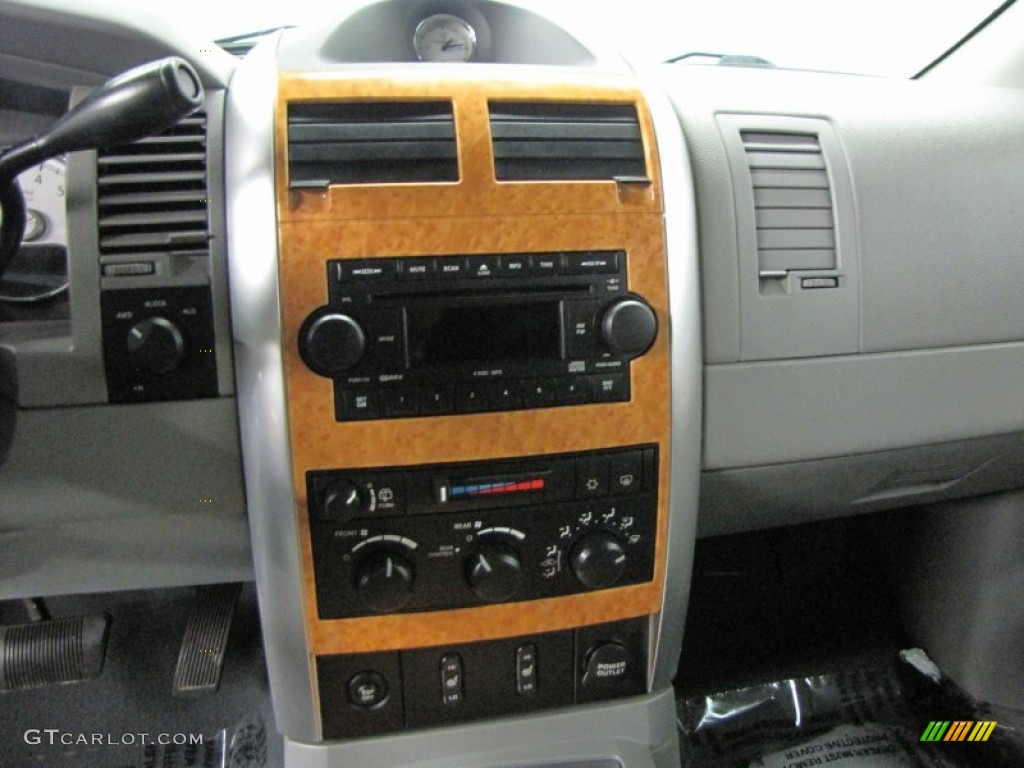 2007 Aspen Limited HEMI 4WD - Marine Blue Pearl / Dark Slate Gray/Light Slate Gray photo #26