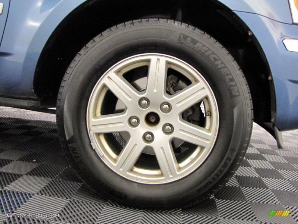 2007 Aspen Limited HEMI 4WD - Marine Blue Pearl / Dark Slate Gray/Light Slate Gray photo #33