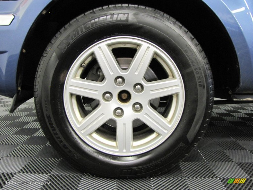 2007 Aspen Limited HEMI 4WD - Marine Blue Pearl / Dark Slate Gray/Light Slate Gray photo #34