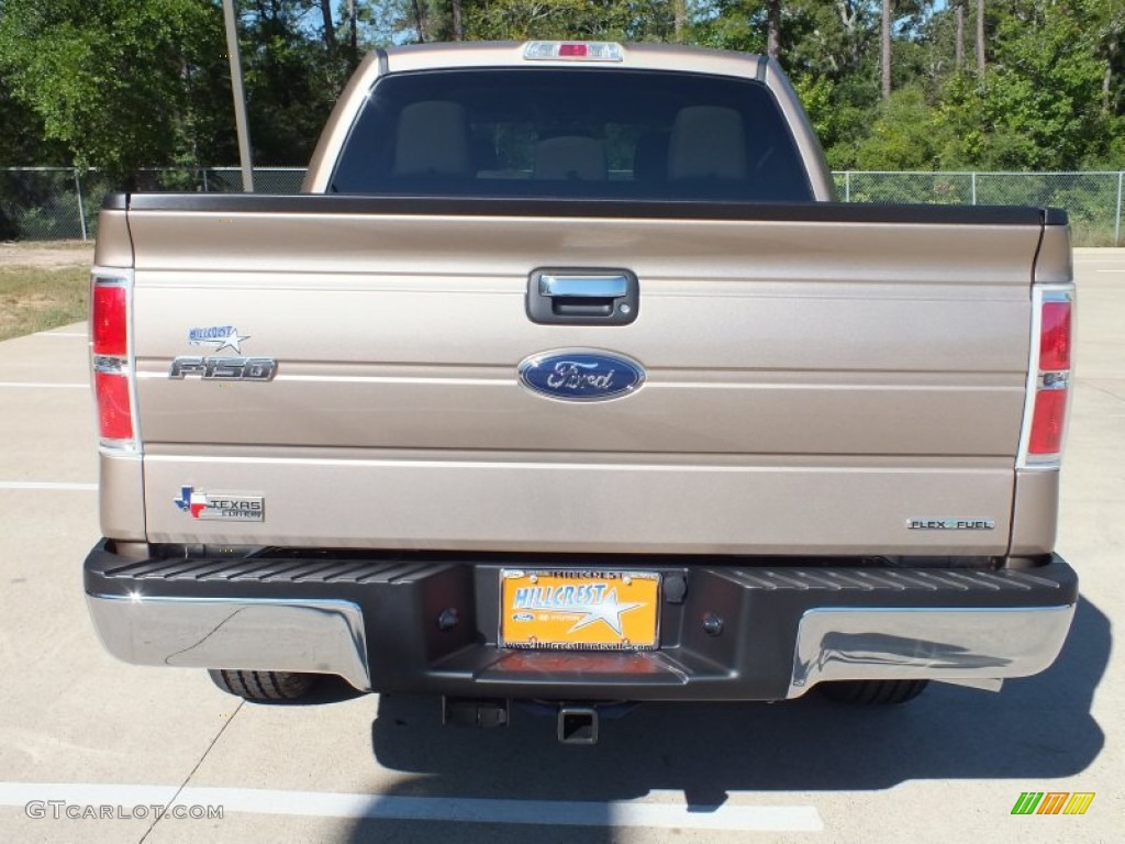 2012 F150 XLT SuperCrew - Pale Adobe Metallic / Pale Adobe photo #6