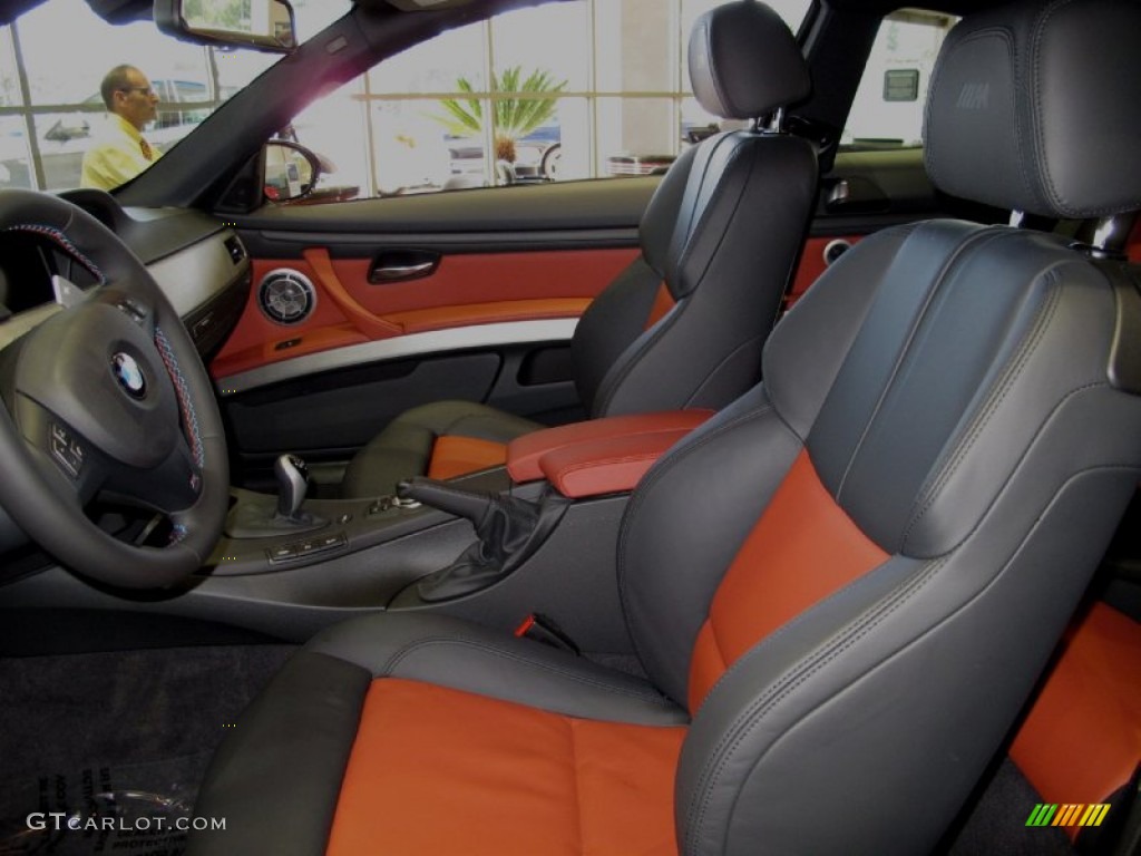Fox Red Interior 2013 BMW M3 Coupe Photo #71022221