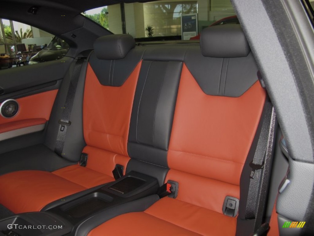 2013 BMW M3 Coupe Rear Seat Photo #71022229
