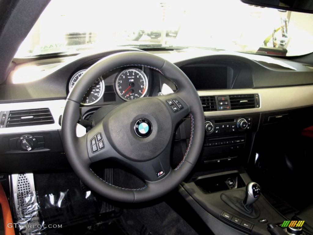 2013 BMW M3 Coupe Fox Red Dashboard Photo #71022239