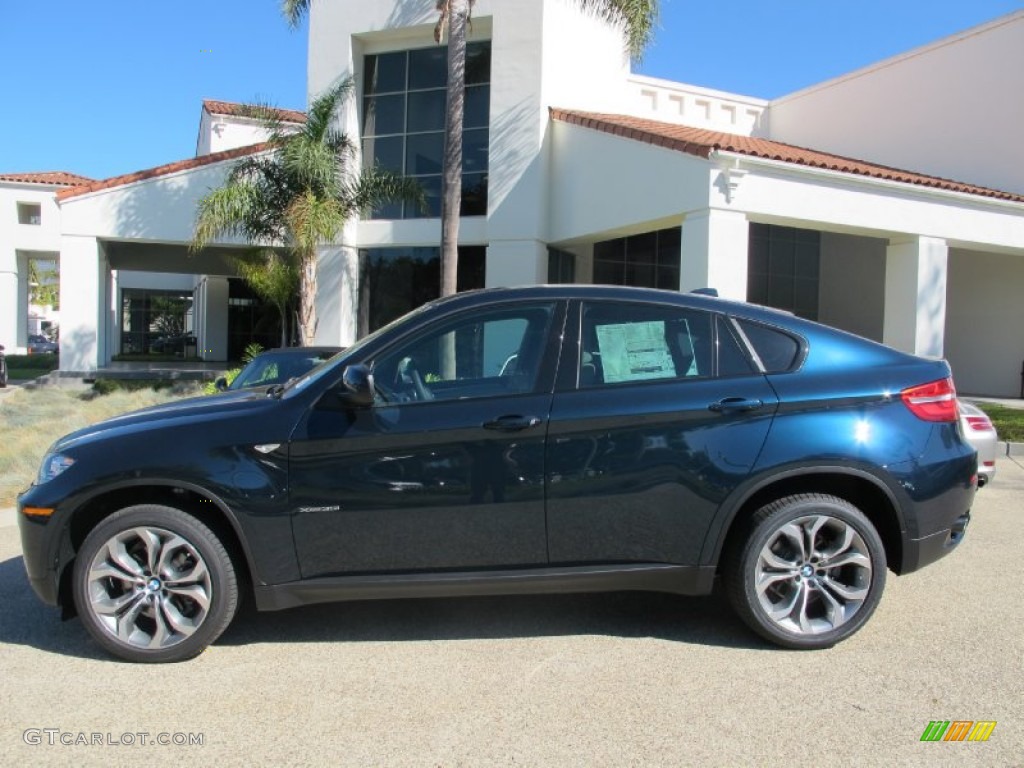 Midnight Blue Metallic 2013 BMW X6 xDrive35i Exterior Photo #71022254