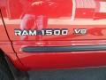 1999 Metallic Red Dodge Ram 1500 SLT Regular Cab 4x4  photo #10