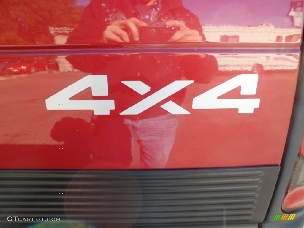 1999 Ram 1500 SLT Regular Cab 4x4 - Metallic Red / Mist Gray photo #13
