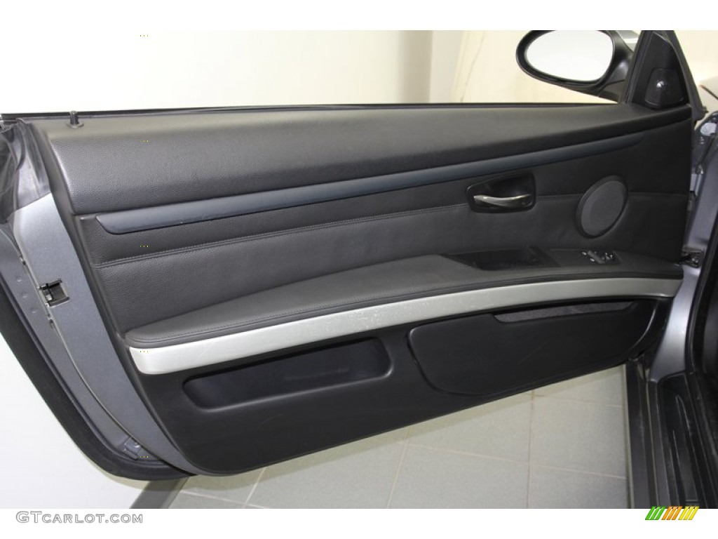 2008 3 Series 335i Coupe - Space Grey Metallic / Black photo #15