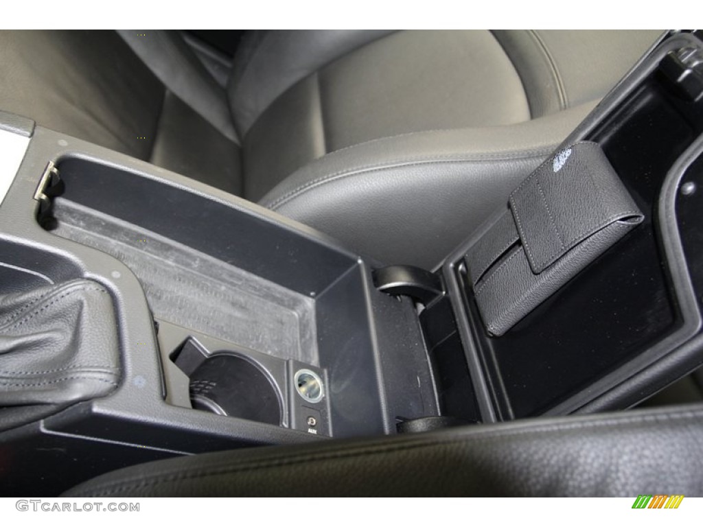 2008 3 Series 335i Coupe - Space Grey Metallic / Black photo #22