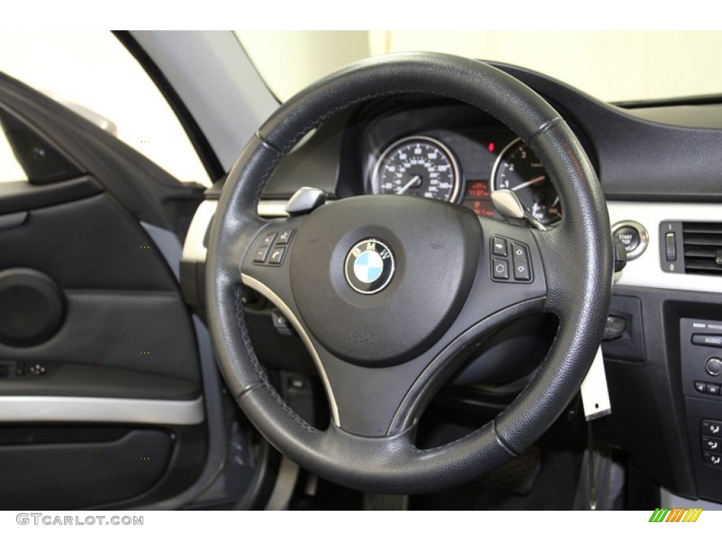 2008 3 Series 335i Coupe - Space Grey Metallic / Black photo #27