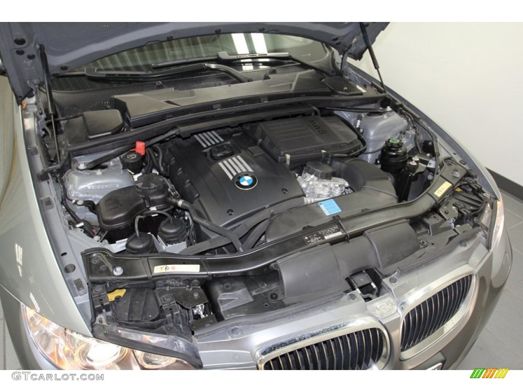 2008 3 Series 335i Coupe - Space Grey Metallic / Black photo #36