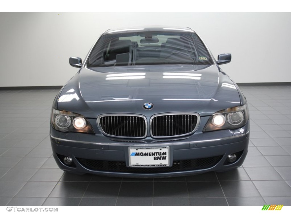 2006 7 Series 750Li Sedan - Michigan Blue Metallic / Black/Lava Blue photo #6